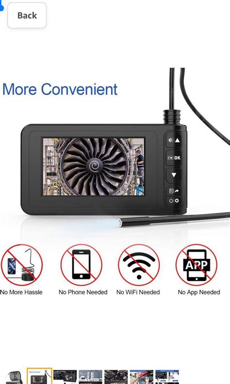 Industrial Endoscope Skybasic P Hd Digital Borescope Camera