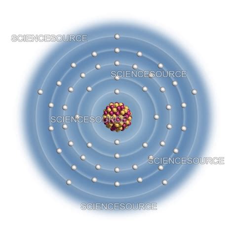 Antimony Atomic Structure Stock Image Science Source Images