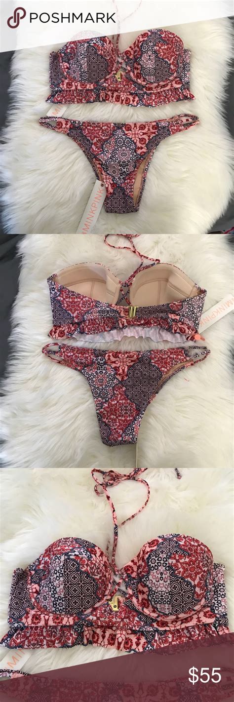 MINKPINK Bikini Set Bikinis Mink Pink Bikini Set