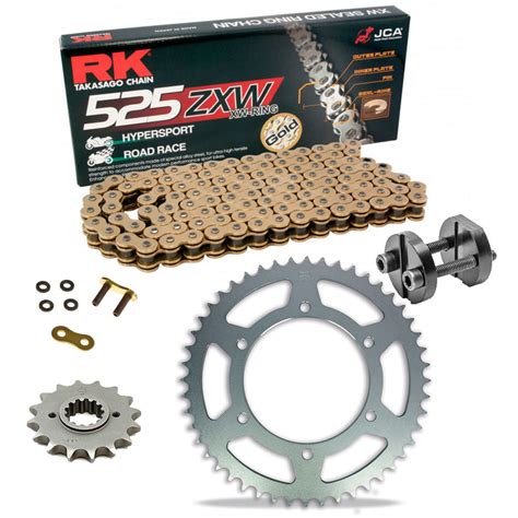 ≫ Kawasaki Z1000 2003 2006 Rk 525 Zxw Chain And Sprockets Kit Hypersport Reinforced Chain