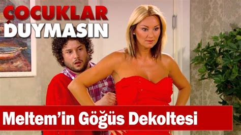 Meltem In G S Dekoltesi Olay Yarat Yor Ocuklar Duymas N Youtube