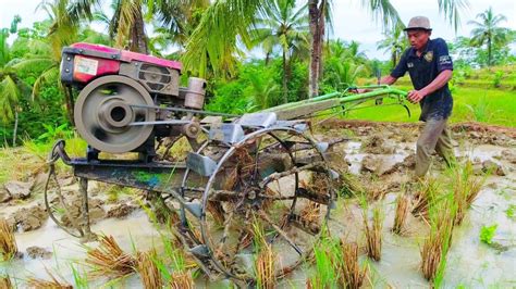 Keren Traktor Dongfeng Bajak Sawah Traktor Sawah Youtube