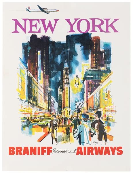 Lot Detail Braniff International Airways New York Usa Ca S O