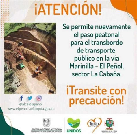 Avanzan Las Obras Para Habilitar La V A Marinilla Guatap Guatap