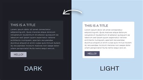 How To Create Dark Theme Switcher For Website Using Css And Js Light