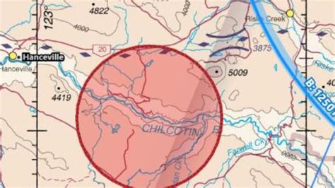 Airspace Closed Around Chilcotin River Landslide Fraser Valley Today