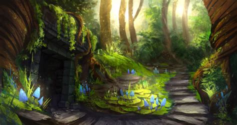 Magic Forest by AnnikeAndrews on DeviantArt | Magic forest, Fantasy ...