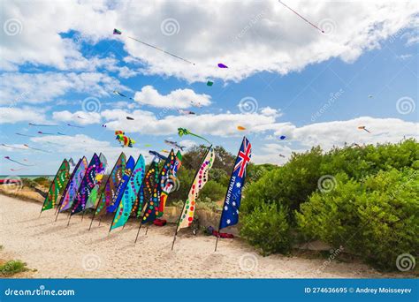 Adelaide International Kite Festival At Semaphore Beach Editorial Image