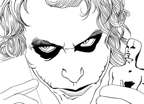 Dibujos De Joker Para Colorear Imprime Gratis Wonder Day — Dibujos