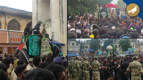 Bibi Ka Alam Procession In Hyderabad YouTube