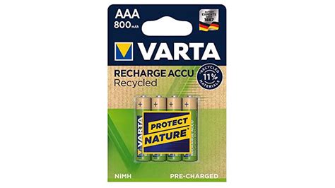 Varta Recharge Accu Recycled Aaa Review Rechargeable Battery Choice