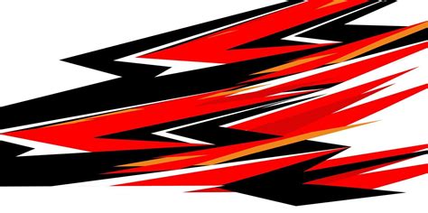 Racing Stripes Red Abstract Decals 20273265 Vector Art At Vecteezy