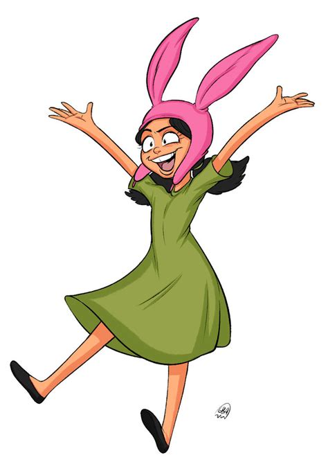 Louise Belcher By Goodbadartist On Deviantart