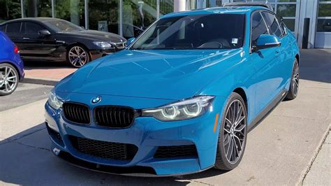 2018 BMW 340i M Performance Edition Laguna Seca Blue And Full M