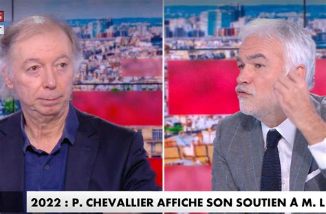 Pascal Praud Sermonne Philippe Chevallier Pour Avoir Qualifié Régis