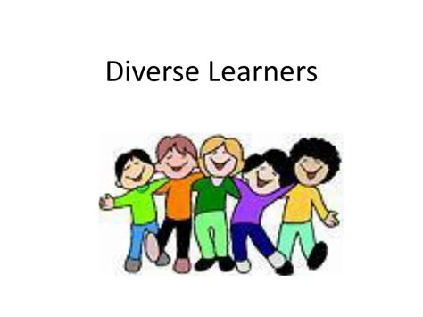 Types Of Diverse Learners