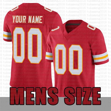 NFL_ Patrick Mahomes Football Jersey JuJu Smith-Schuster Travis Kelce ...