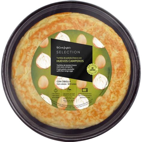 Comprar Tortilla De Patata Con Huevos Camperos Con Cebolla Sin Lactosa