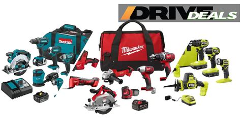 Makita, Ryobi, DeWalt, and Milwaukee Slash Prices on Tool Sets