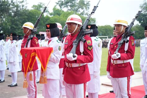 Upacara Bendera Dan Detik Detik Proklamasi Dalam Rangka Memperingati