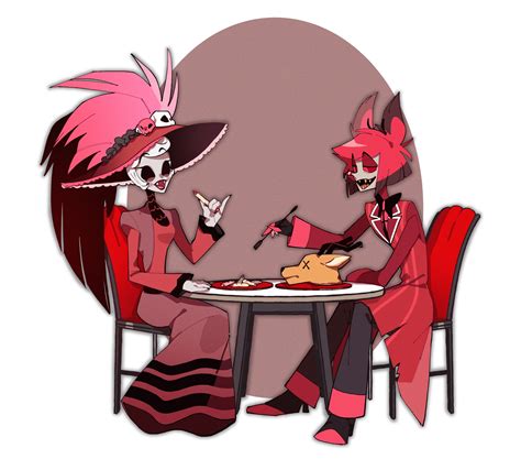 Alastor And Rosie Hazbin Hotel Drawn By Sweetp247 Danbooru