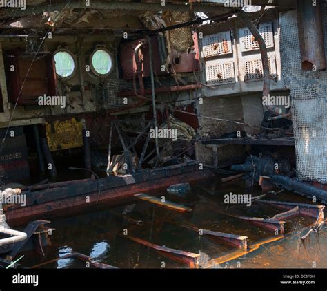 Wrecked ship interior hi-res stock photography and images - Alamy