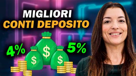 CONTO DEPOSITO MIGLIORE 2024 quale banca offre interessi più alti 5