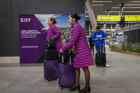 Aeropuerto De Santiago Y Sky Airline Inauguran Vuelo Directo A Salvador