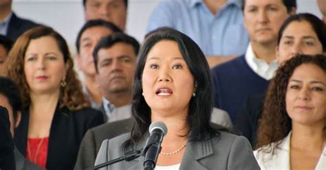 Keiko Fujimori Denuncia Un Fraude Sistem Tico En Los Comicios