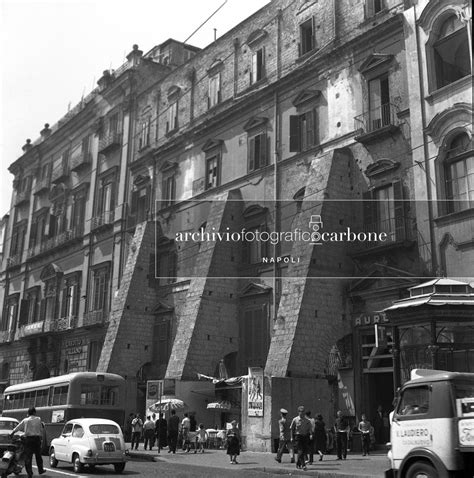 Napoli Archivio Fotografico Carbone Piazza Dante Ex Palazzo