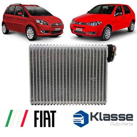 Evaporador Fiat Palio Fire Idea Fluxo Paralelo Klasse Auto