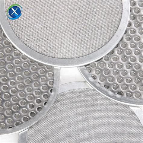 Aluminum Edge Rim Stainless Steel Wire Cloth Filter Disc Mesh Filter