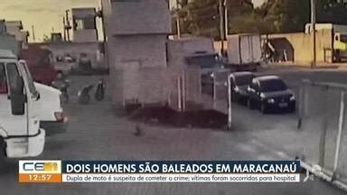 CETV 1ª Edição Fortaleza Dois homens são baleados dentro de uma