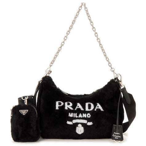 Prada プラダ ショルダーバッグ レディース ブラック 1bh204 2ec9 F0967 V9i Pd1bh2042ec9f0967v9is Select 通販 Yahoo