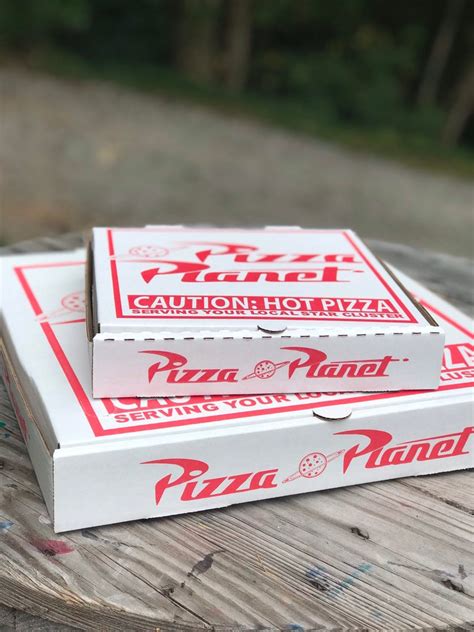 Toy Story Pizza Planet Boxes Etsy Australia