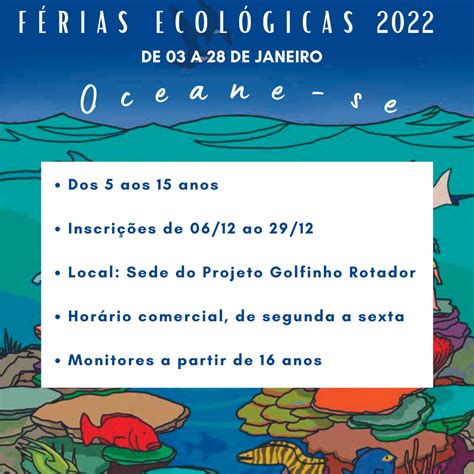 F Rias Ecol Gicas Oceane Se Projeto Golfinho Rotador