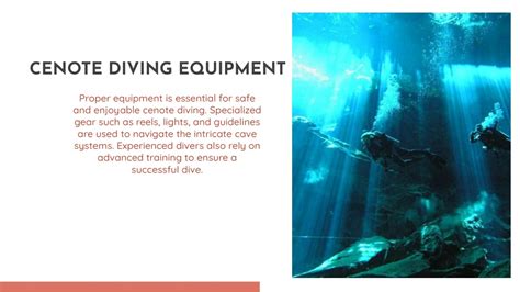 PPT Exploring The Depths Cenote Diving In Tulum PowerPoint