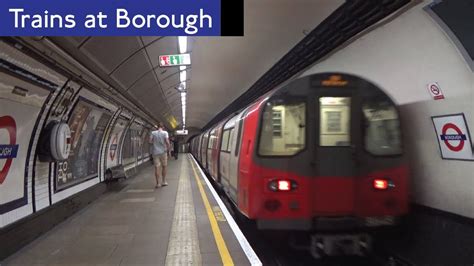 London Underground Northern Line Trains At Borough YouTube