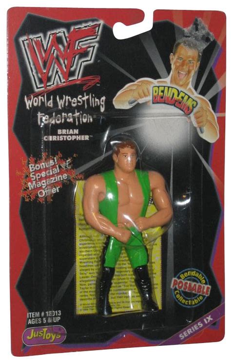 Wwe Bendy Bendems Brian Christopher Series Ix Just Toys Action Figure