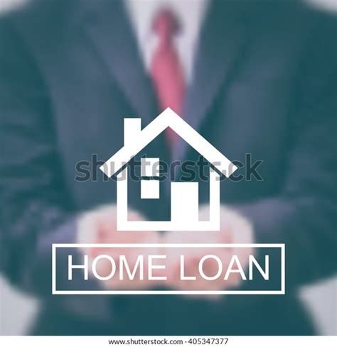 Home Loan Logo Vector Blurred Background Stock Vector (Royalty Free ...