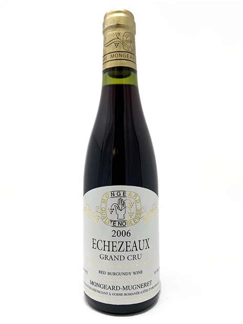 2006 Domaine Mongeard Mugneret Echezeaux Grand Cru France 375 Ml