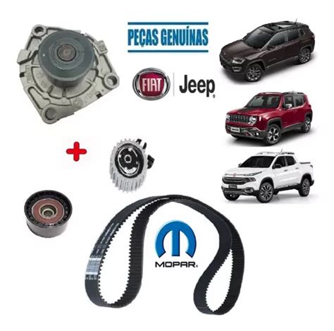 Kit Correia Dentada Bomba Dágua Jeep Compass 2 0 Diesel