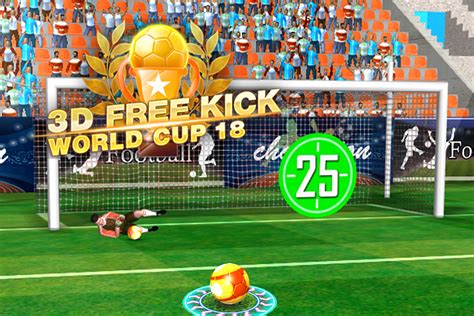 3D Free Kick World Cup 18 Gratis Online Spel FunnyGames