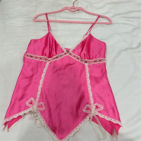 Incredible Vintage Betsey Johnson Lingerie Top Depop