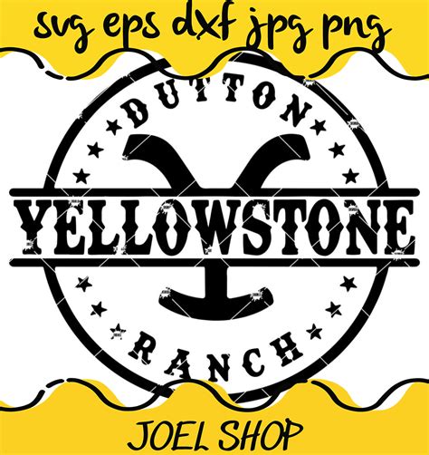 Yellowstone Svg Dutton Ranch Svg Y Svg Inspire Uplift