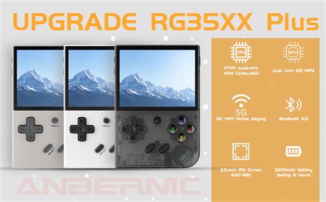 Buy New World Anber Nic RG35XX Plus Handheld Game Console 3 5 Inch IPS