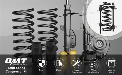 Orion Motor Tech Macpherson Strut Spring Compressor Tool Kit With 10 6