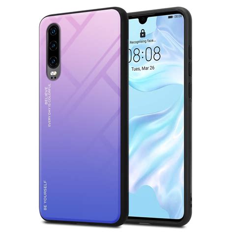 Huawei P30 Skal Fodral Case Svart Elgiganten