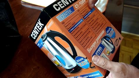 Электрочайник Centek CT-1068 2л 2000 Вт - YouTube