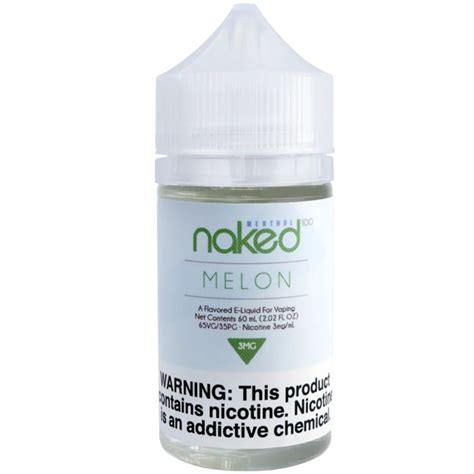 Naked Vape Juice Menthol Melon Broadway Smoke Shop